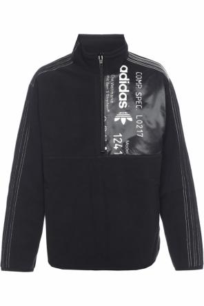 Band collar fleece sweatshirt, zdjęcie 1 Band collar fleece sweatshirt od ADIDAS by Alexander Wang